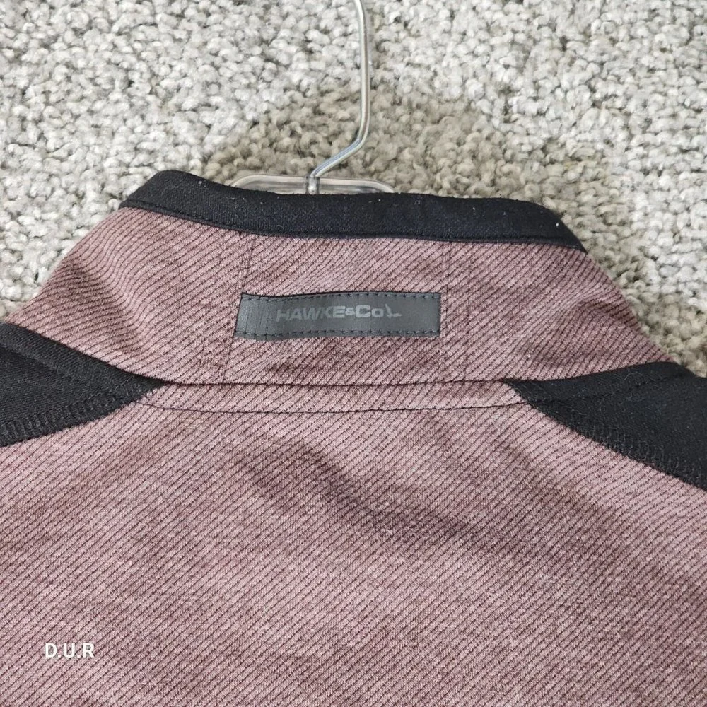 Hawke & Co Quarter Zip ProFlex Sweatshirt Men's XXL 2XL Maroon Long‎ Sleeve